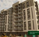 Ход строительства дома № 1.1 в ЖК Плодово-Ягодный -