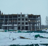Ход строительства дома 4 в ЖК Бирюзова Парк -