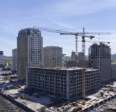 Ход строительства дома № 4, корпус 4 (ГП-10) в ЖК Октябрьский на Туре -
