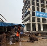 Ход строительства дома № 120-122 в ЖК Высота -