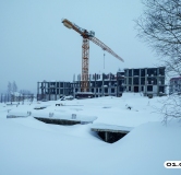 Ход строительства дома 2.5 в ЖК Рязанка Грин -