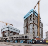 Ход строительства дома 91, 1 этап в ЖК Эволюция -