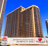 Ход строительства дома Литер 8 в ЖК Сердце Ростова 2 -