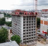 Ход строительства дома 1, корпус 4 в ЖК 1+1 -