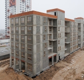 Ход строительства дома № 20, корпус 2 (E) в ЖК Отличие -