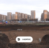 Ход строительства дома Литер 1 (16-1) в ЖК Ридс (REEDS) -