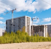 Ход строительства дома корпус 4 в ЖК Glorax Парголово -
