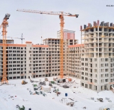 Ход строительства дома 32 в ЖК Символ -