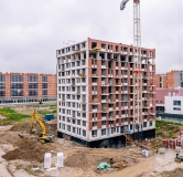 Ход строительства дома 35, корпус 2 в ЖК Новое Колпино -
