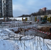 Ход строительства дома 1, 1.1 этап в ЖК Изумрудный Бор -