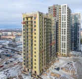 Ход строительства дома 1 (3) в ЖК Univers (Универс) -