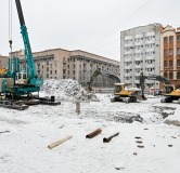 Ход строительства дома 4А в Клубный дом Коллекционер -