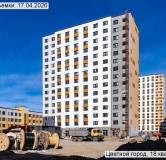 Ход строительства дома 132, корпус 223.3 в ЖК Цветной Город -