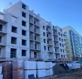 Ход строительства дома 17 в ЖК Ометьевский Парк -