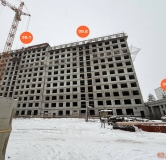 Ход строительства дома 36 в ЖК Авиатоr -