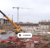 Ход строительства дома Литер 3 (16-1) в ЖК Ридс (REEDS) -