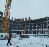 Ход строительства дома 4 в ЖК Бирюзова Парк -