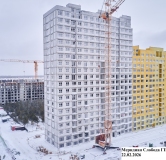 Ход строительства дома 10 (ГП-1) в ЖК Меридиан Слобода -