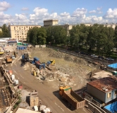Ход строительства дома 181А, 2 этап в ЖК Граф Орлов -