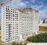 Ход строительства дома 10 (ГП-1) в ЖК Меридиан Слобода -