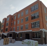 Ход строительства дома 8 в ЖК Брусницын-парк -