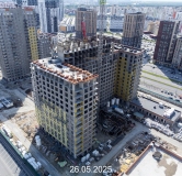 Ход строительства дома № 12, ГП-72.208 в ЖК Прео -