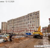 Ход строительства дома 5Б, 1 этап в ЖК ЛСР.Большая Охта -