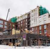 Ход строительства дома 105а в ЖК Кастура Таун -