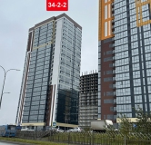 Ход строительства дома 34-2-2 в ЖК Новое Побережье -