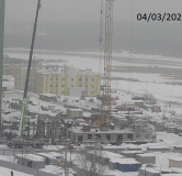 Ход строительства дома 77.1 в ЖК Академ Риверсайд (ACADEM Riverside) -