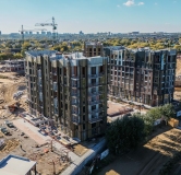 Ход строительства дома 1 в ЖК Окская Стрелка -