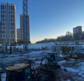 Ход строительства дома 1, 1.1 этап в ЖК Изумрудный Бор -