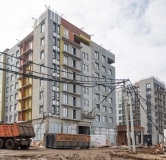 Ход строительства дома 4 в ЖК Камаполис -