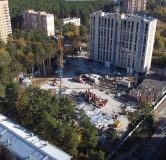 Ход строительства дома 2 в ЖК Квартал на Российской -