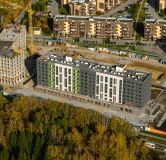 Ход строительства дома 1 в ЖК Базилик -