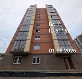 Ход строительства дома 83, секция 1 в ЖК Свои Вместе -