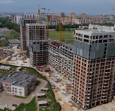Ход строительства дома 7 в ЖК Батталовский -