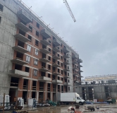 Ход строительства дома 28 в ЖК Квартал Сюита -