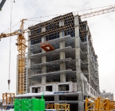 Ход строительства дома № 3 в ЖК Каскад на Менделеева -