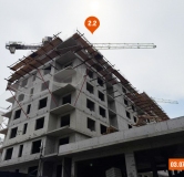Ход строительства дома 2 в ЖК Лотос -
