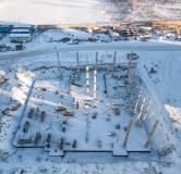 Ход строительства дома 3.2.1 в ЖК Остров на Норильской -