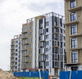 Ход строительства дома Корпус 5, 1 этап в ЖК Соседи -