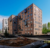 Ход строительства дома 592, 595, 596 в ЖК Курортный Квартал -