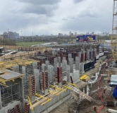 Ход строительства дома 3 в ЖК Метропарк -