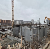 Ход строительства дома 4 в ЖК Речной квартал -