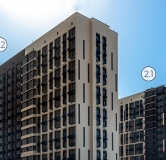 Ход строительства дома Литер 2.1 в ЖК Флора -