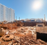 Ход строительства дома 4 в ЖК Урбаника -