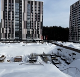 Ход строительства дома 4 в ЖК Калинка Парк -