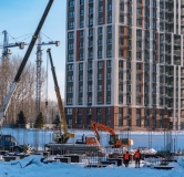 Ход строительства дома 10/1, секция 6,7 в ЖК Ясный Берег -