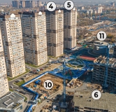 Ход строительства дома Литер 9 в ЖК Звезда Столицы -
